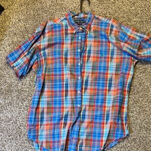 Ralph Lauren Men's Multicolor Plaid Button-Down Shirt